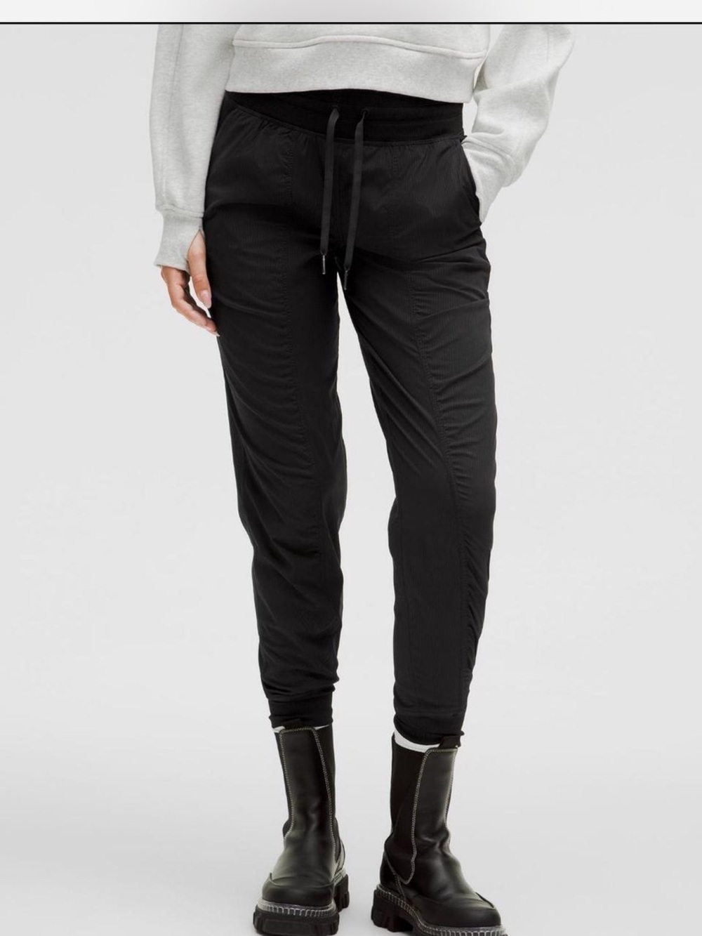 lululemon Black dance studio Drawstring Jogger Pants